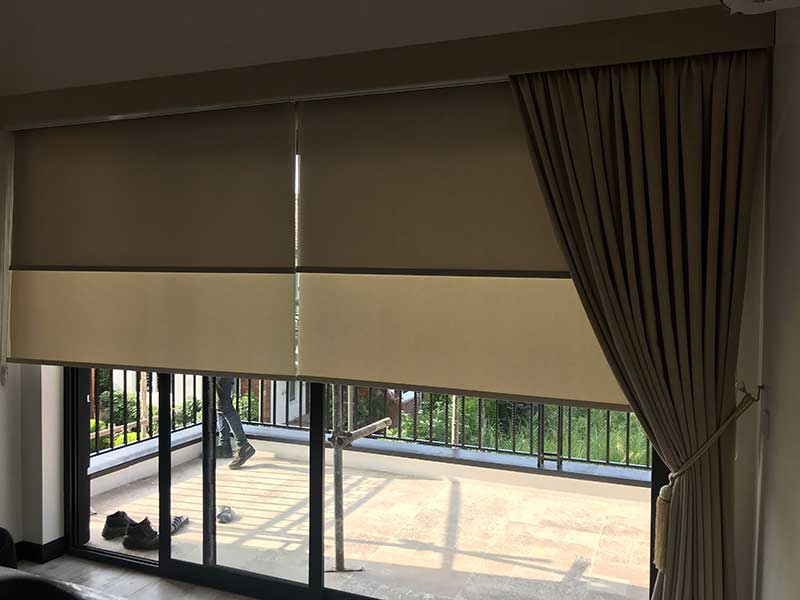 مدل پرده شید برای پذیرایی