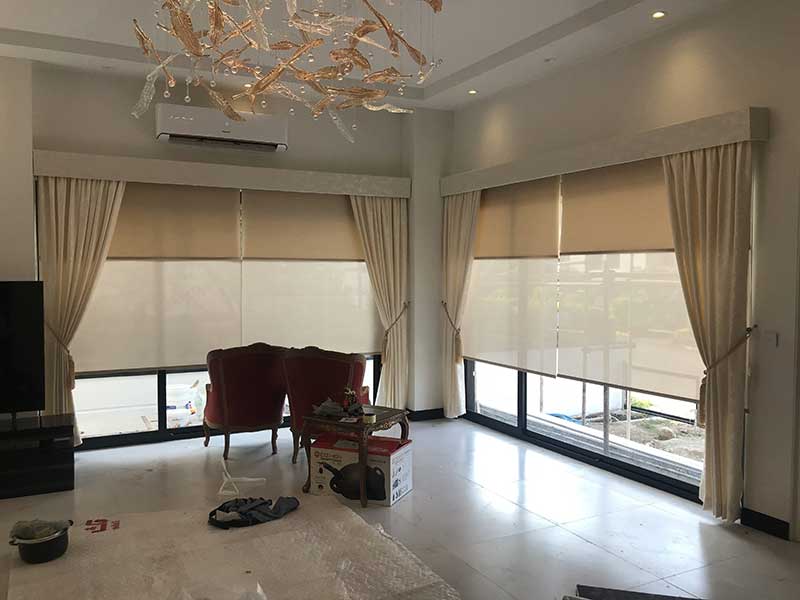  مدل پرده پذیرایی شید