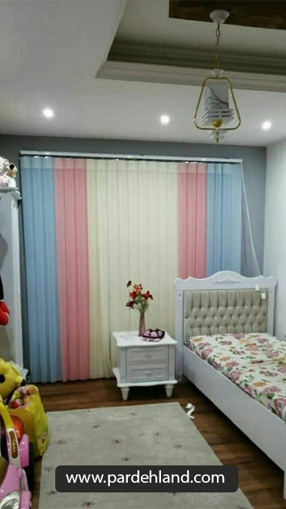 انواع پرده های ورتیکال لوکس