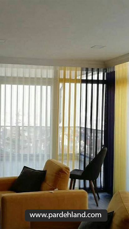 10 مدل پرده ورتیکال برای آشپزخانه