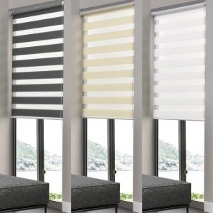 پرده زبرا ساده